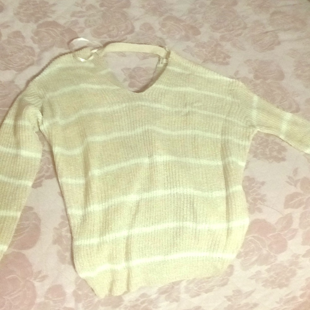 Striped knot Top